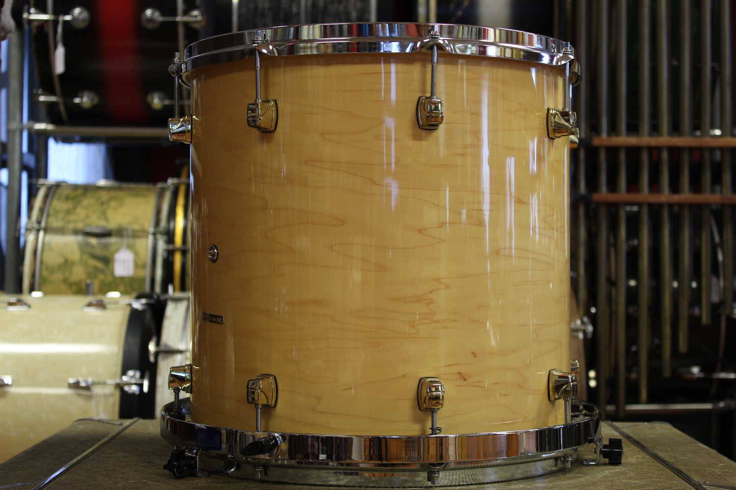 1992 Yamaha Maple Custom in Natural Maple 16x22 16x16 11x13 10x12 10x10