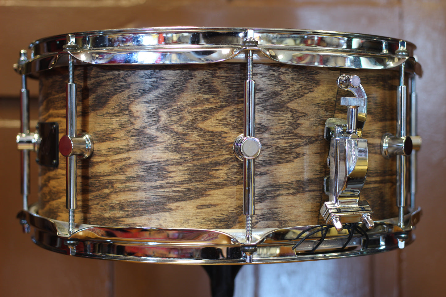 2017 Canopus Ash Snare Drum 6.5"x14" w/ Natural Oil finish