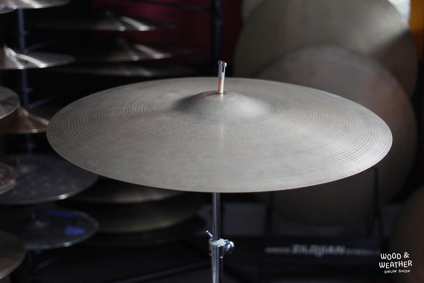 1970s A. Zildjian 20" Ride Cymbal 2540g