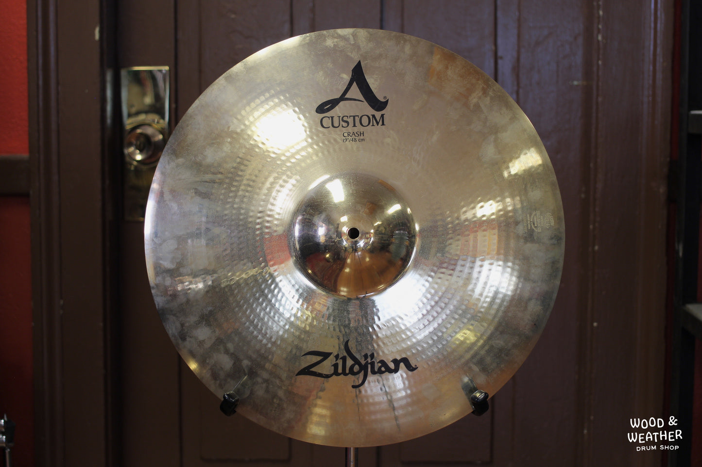 Used Zildjian 19" A Custom Crash Cymbal 1600g