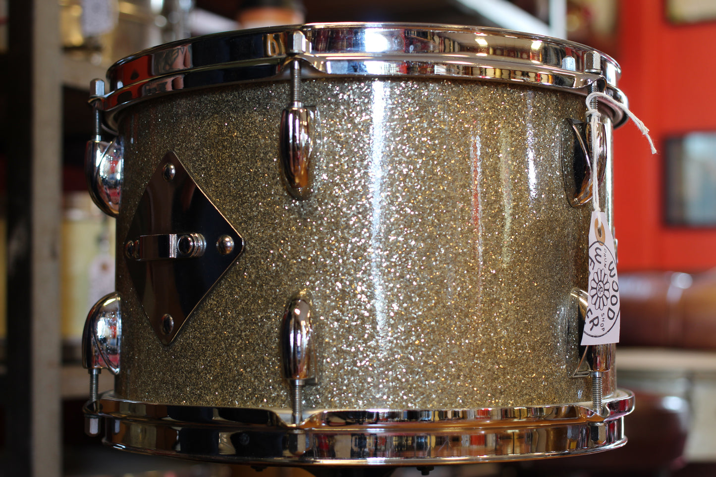 1967 Walberg & Auge 'Perfection' Drum Kit in Ginger Ale Sparkle 14x20 16x14 8x12 5x14
