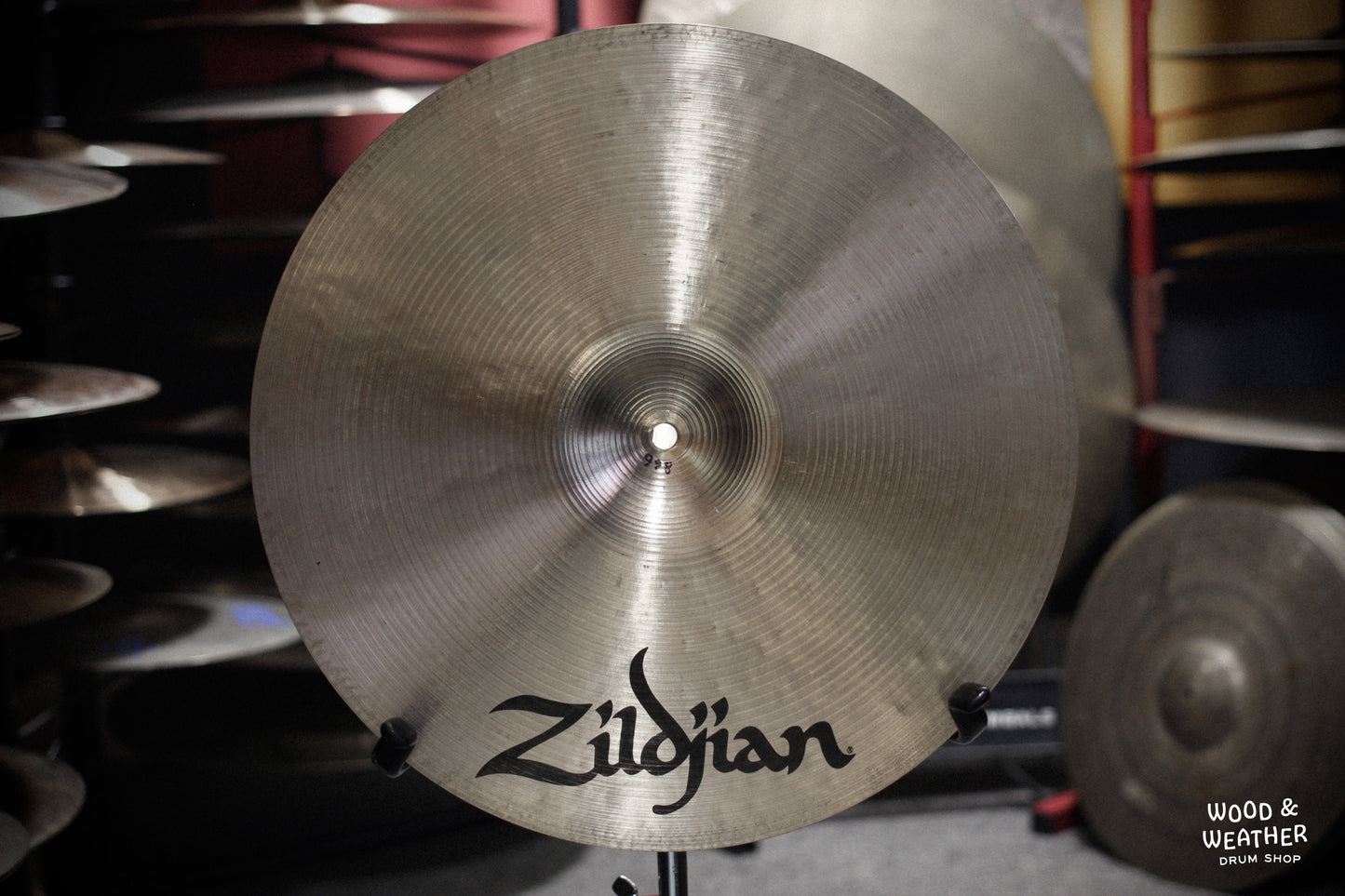 1995 Zildjian 16" K Dark Crash Thin Cymbal 866g