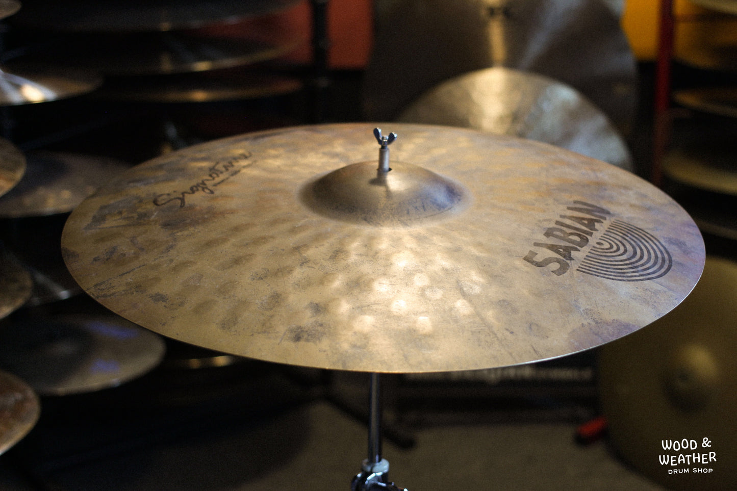 Used Sabian 21" Jojo Mayer Signature Fierce Ride 2420g