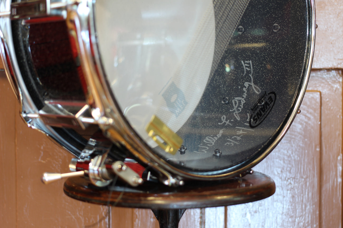2015 WFL III '1914' Model Snare Drum in Black Sparkle 6.5"x14"
