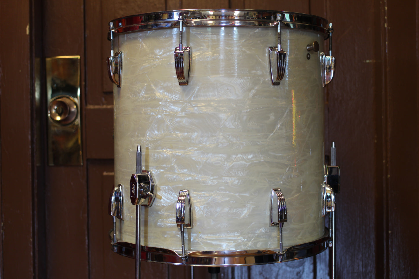 1950's WFL 'New Yorker' in White Marine Pearl 12x22 16x16 9x13