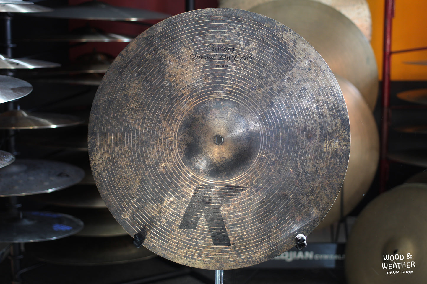 Used Zildjian 18" K Custom Special Dry Crash Cymbal 1290g