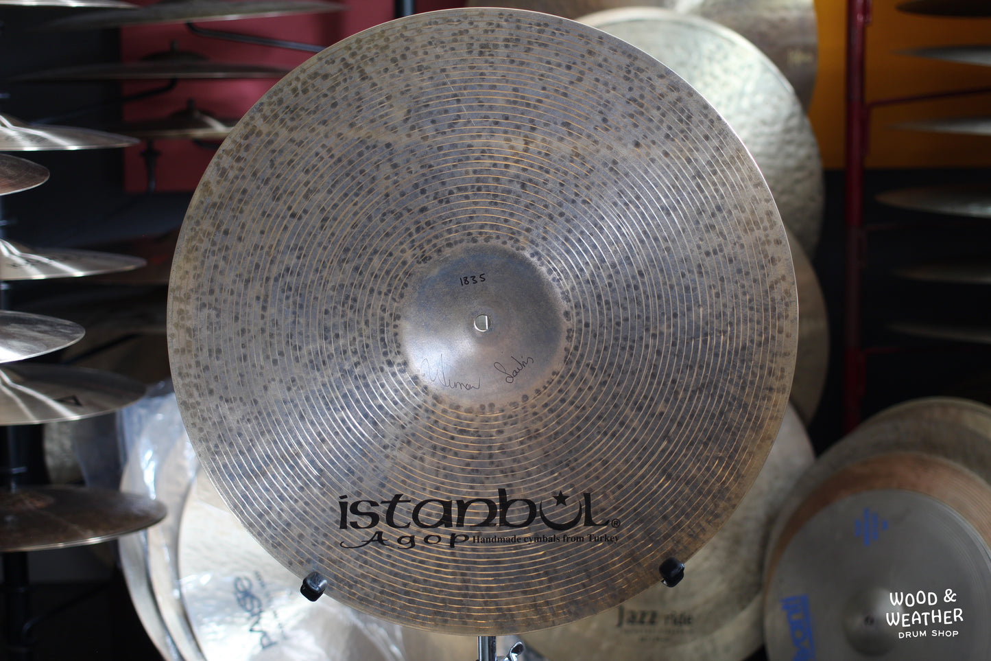 Istanbul Agop 20" Special Edition Jazz Ride Cymbal 1835g