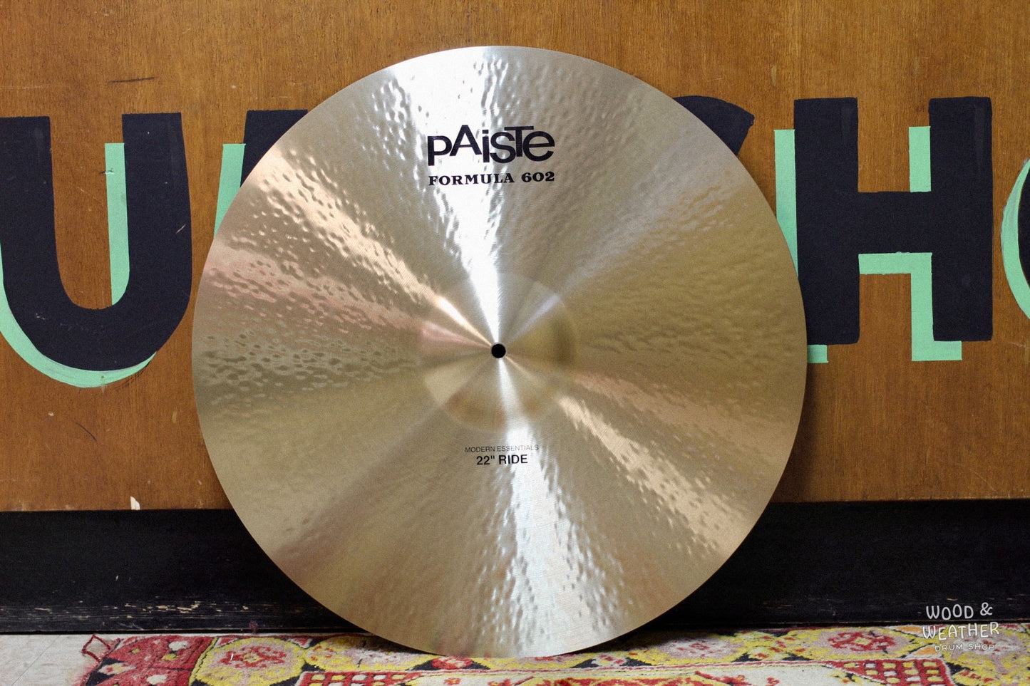 Paiste 22" Formula 602 Modern Essentials Ride Cymbal 3010g