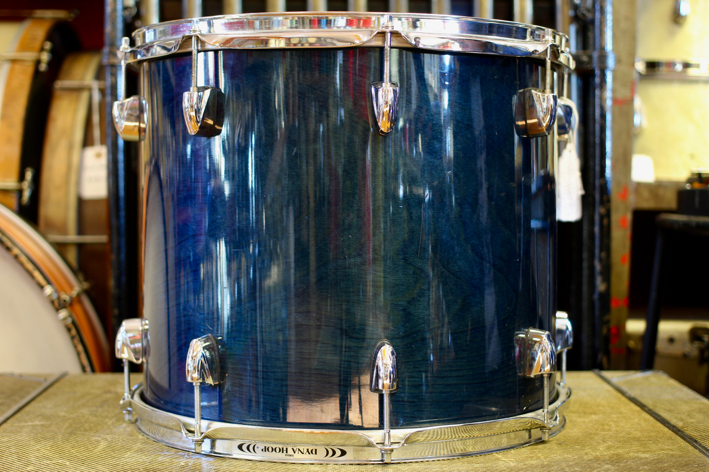 Yamaha 13"x15" Birch Custom Absolute in Sea Blue Lacquer