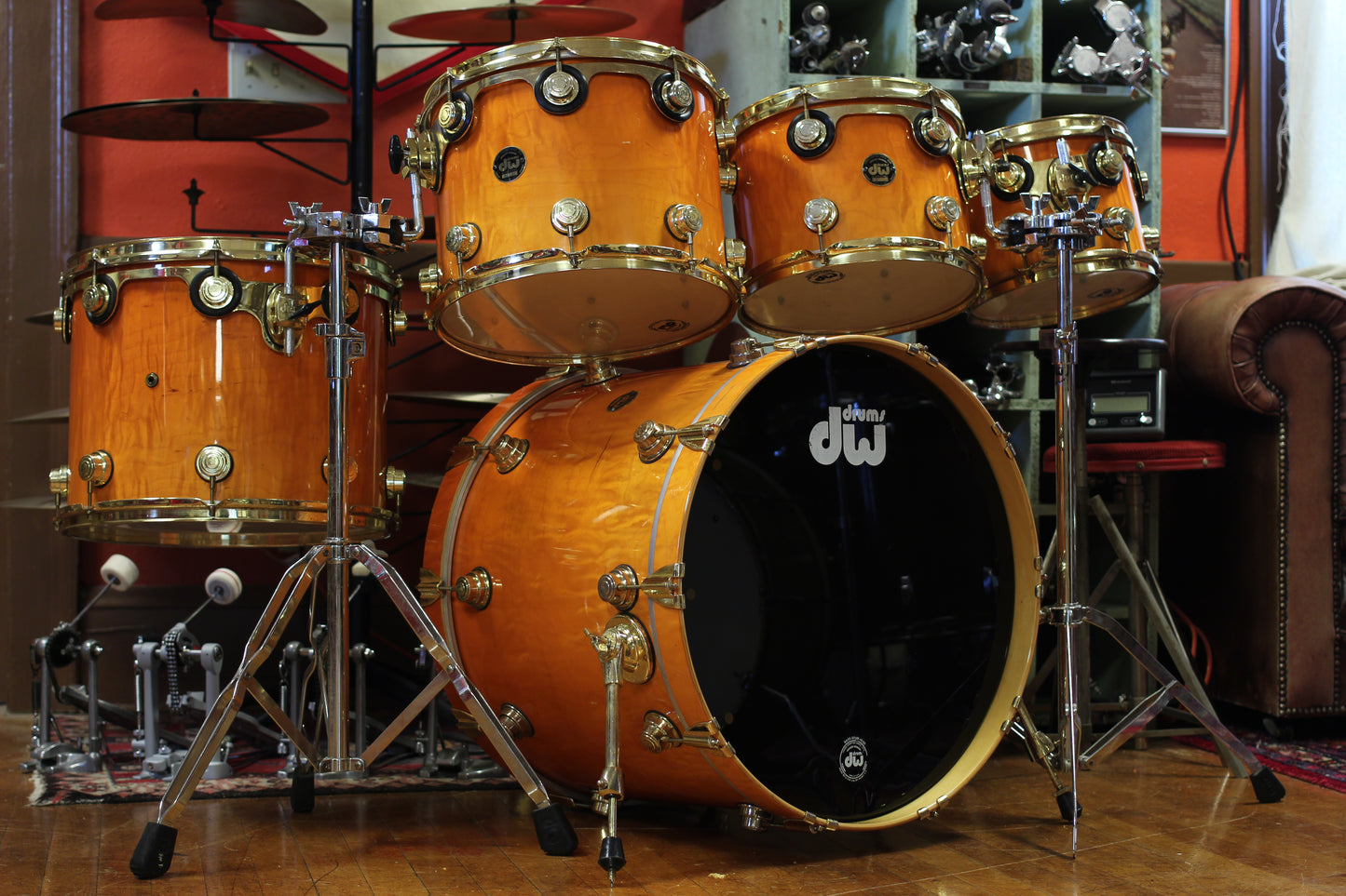 2000 DW Collectors Series in Curly Maple Classic Burst 18x22 13x16 11x14 9x12 8x10