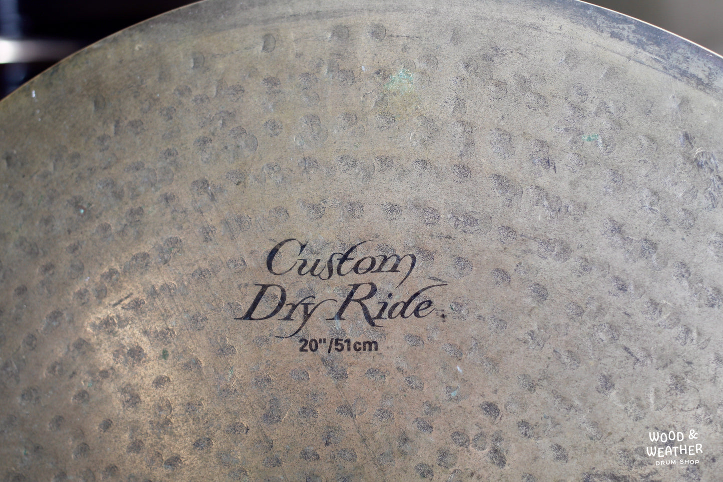 2006 Zildjian 20" K Custom Dry Ride Cymbal 3040g