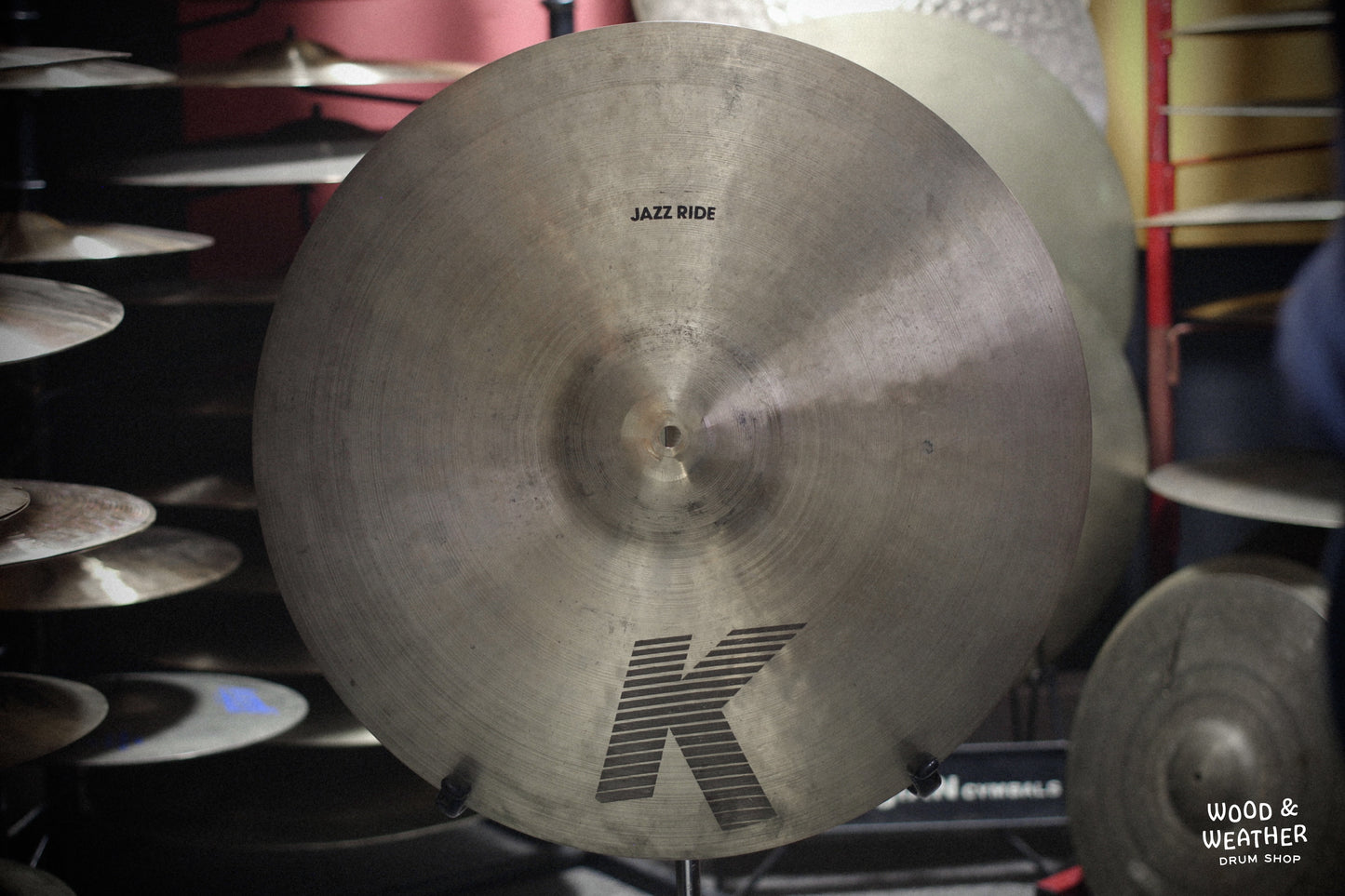 1980s Zildjian 20" K "EAK" Jazz Ride Cymbal 2130g