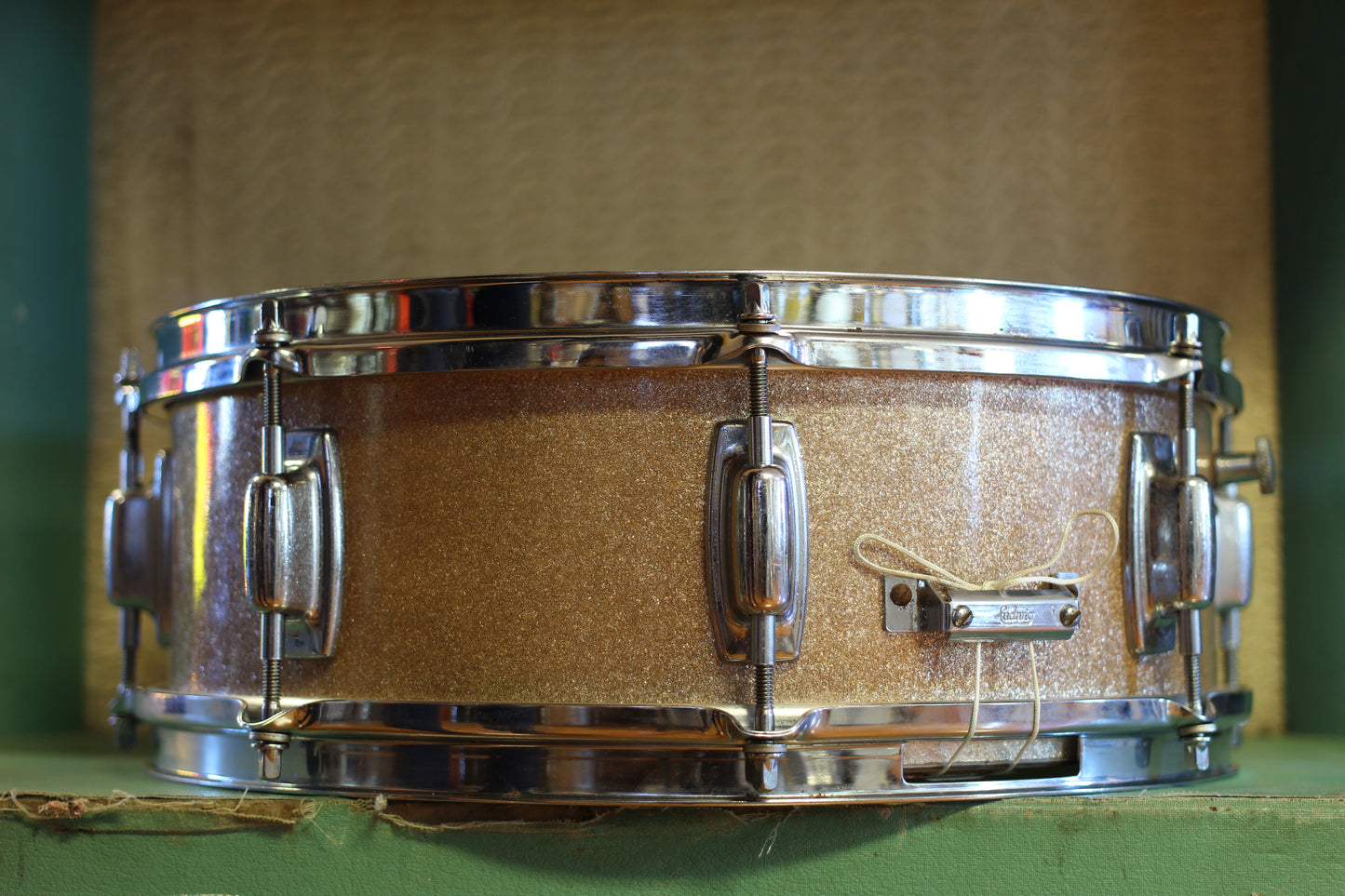 1970's Ludwig Standard 5"x14" Snare Drum in Silver Mist