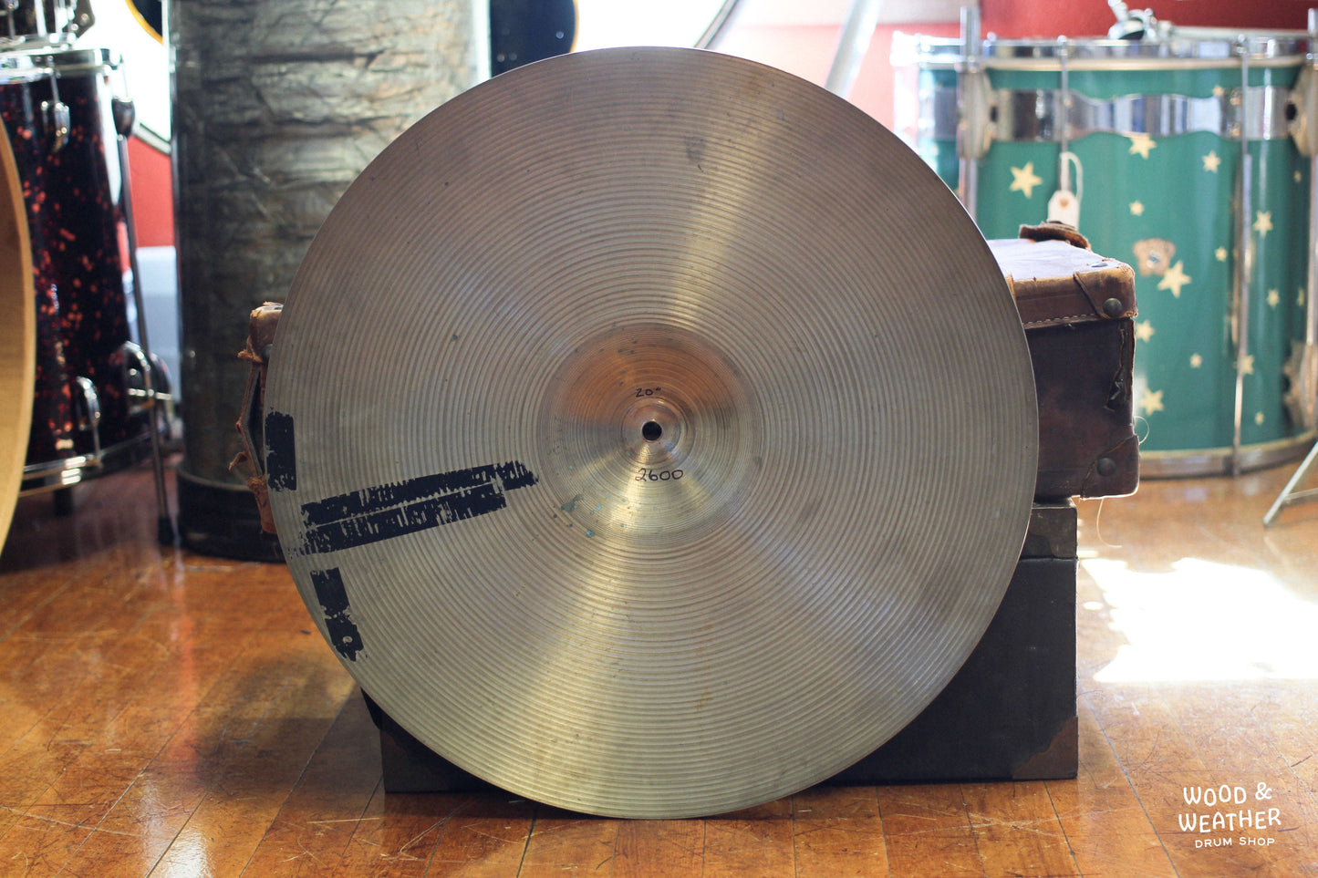 1960s A. Zildjian 20" Ride Cymbal 2600g