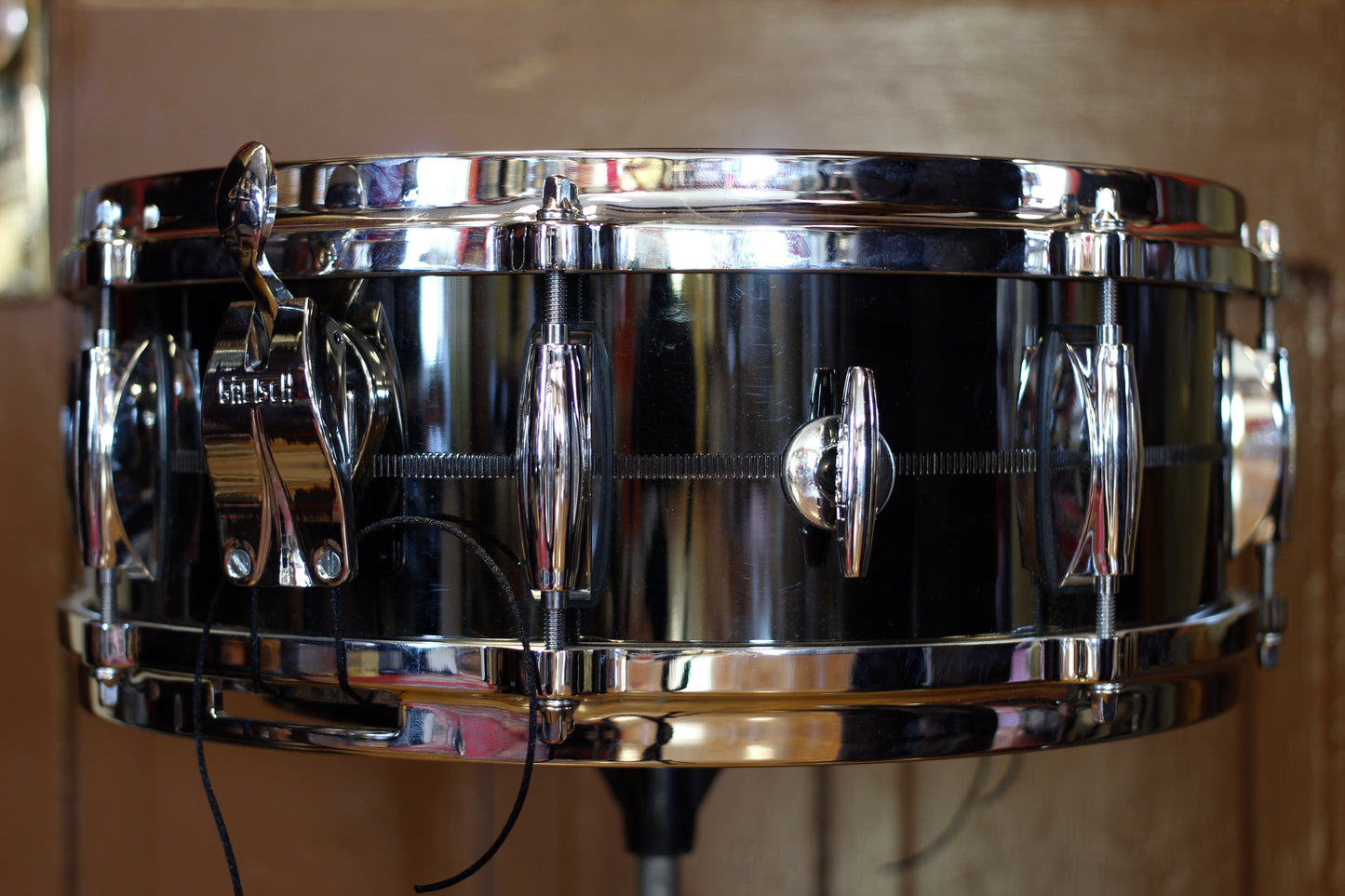 Used Gretsch Solid Steel 5"x14" Snare Drum