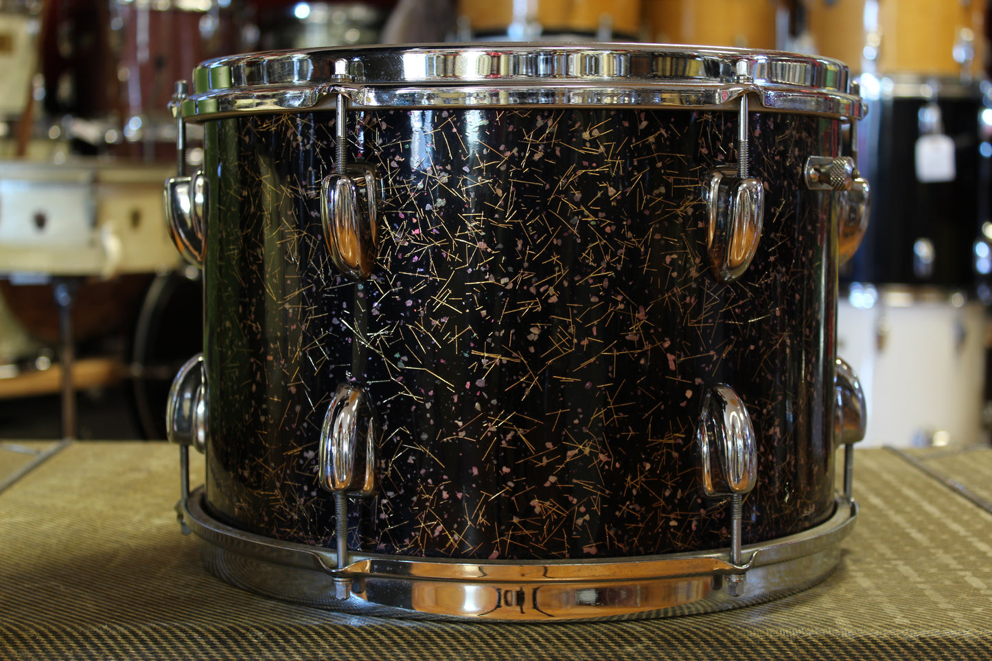 1950/60's Slingerland Capri Pearl "Jelly Bean" Drum Set 14x22 16x16 9x13