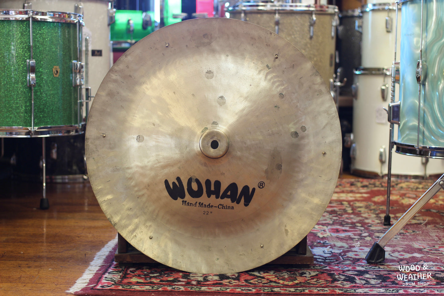 Used Wuhan 22" China Cymbal w/ Rivets 1860g