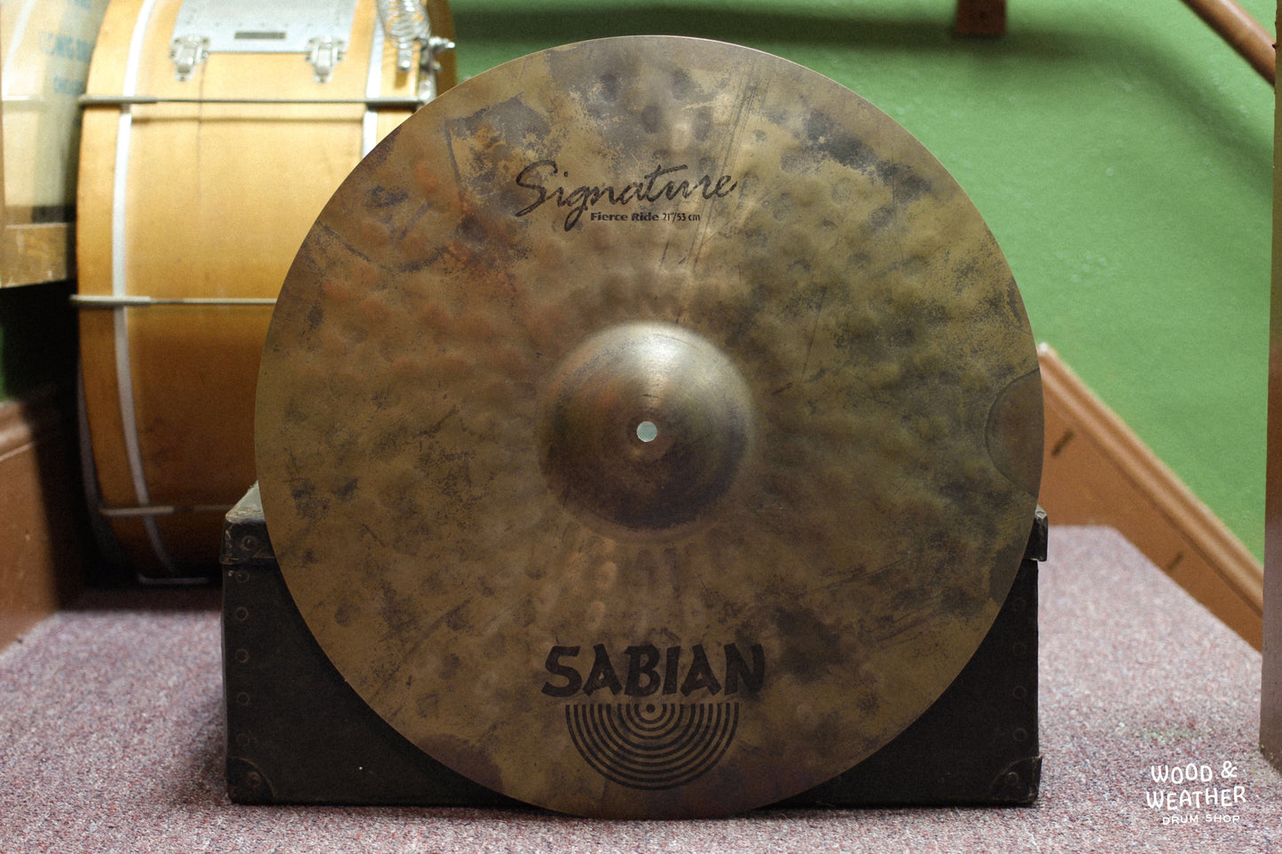 Used Sabian 21" Jojo Mayer Signature Fierce Ride 2420g