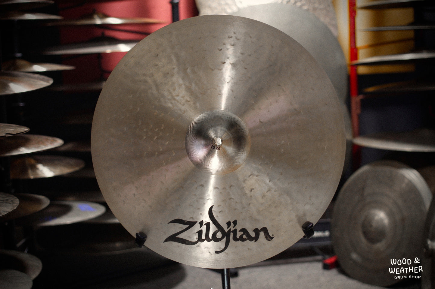 1995 Zildjian 17" K Custom Dark Crash Cymbal 1266g