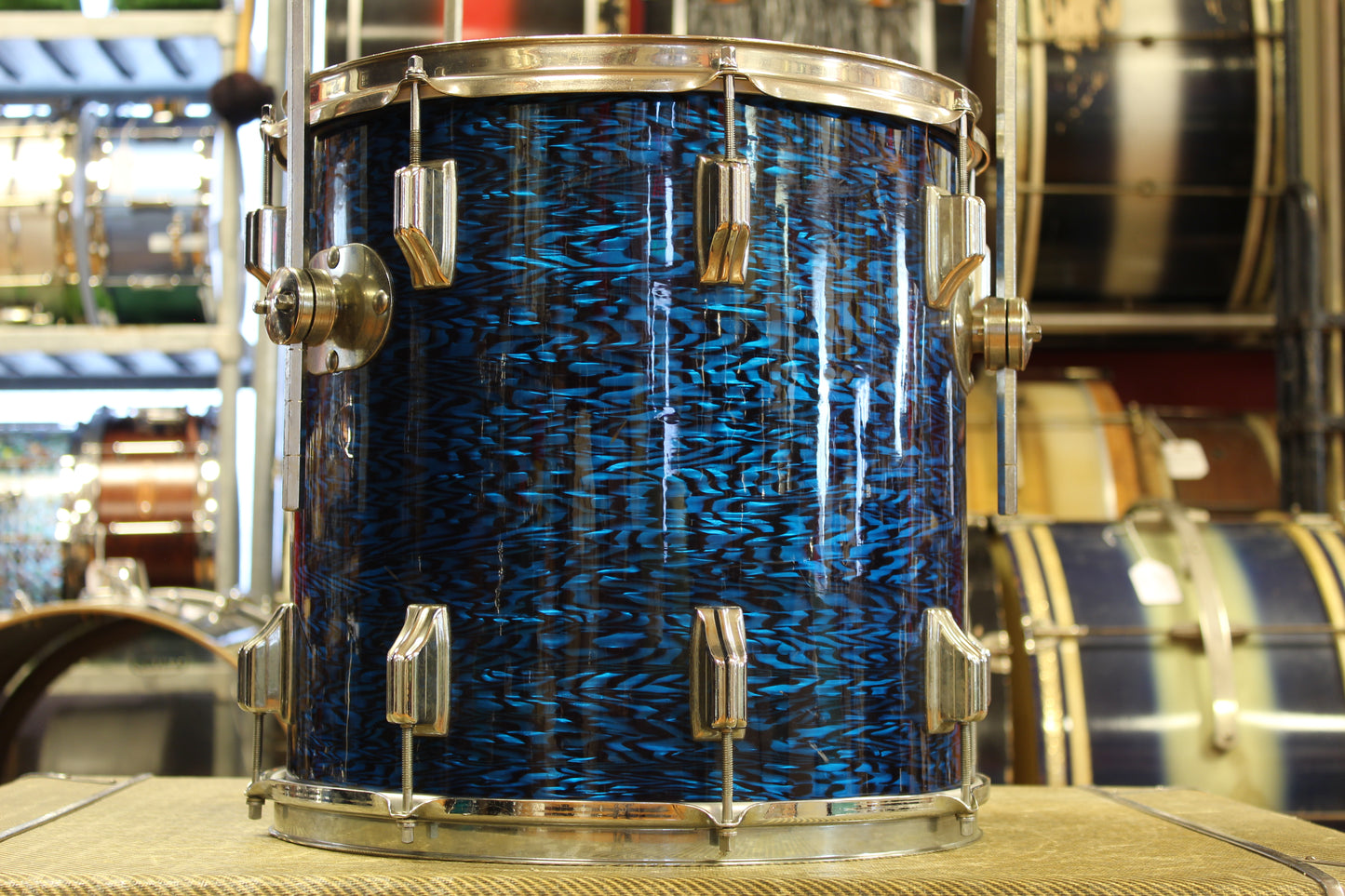 1960's Rogers Holiday in Blue Onyx Pearl 14x20 14x14 8x12