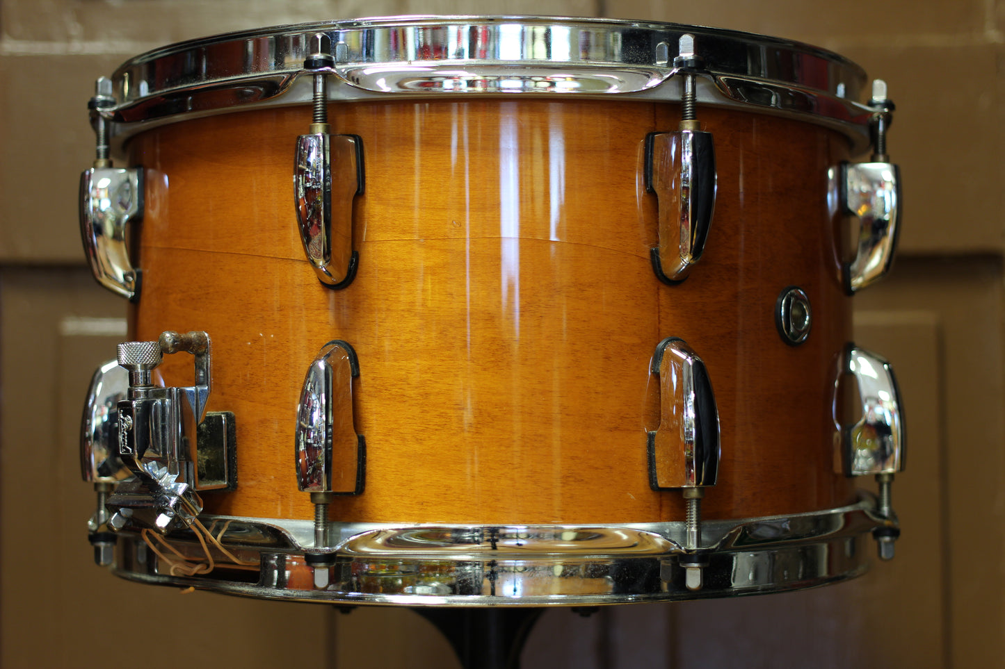 Used - Pearl Maple Shell 7"x12" Soprano Snare in Liquid Amber