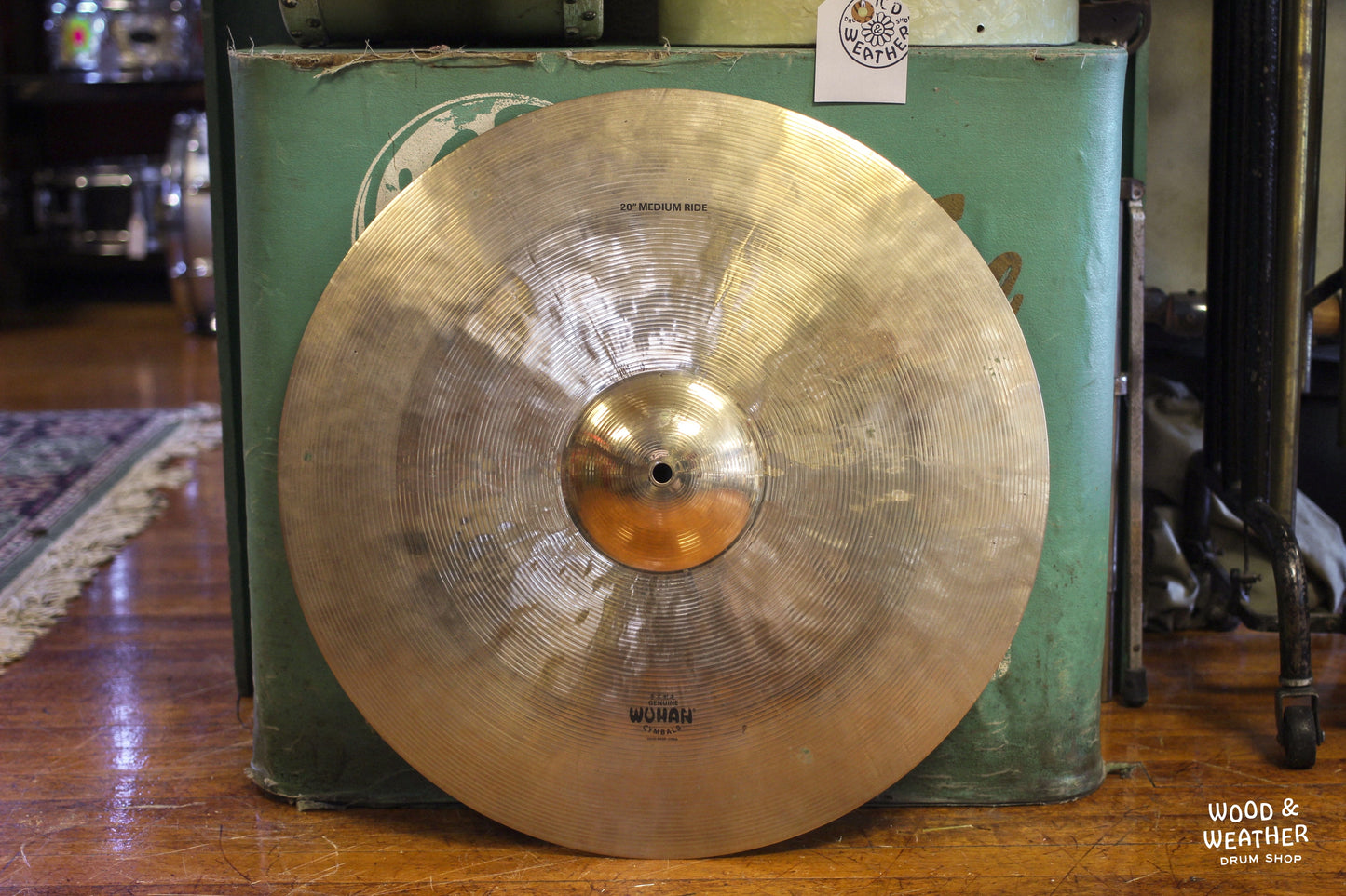 Used Wuhan 20" Medium Ride Cymbal 2150g