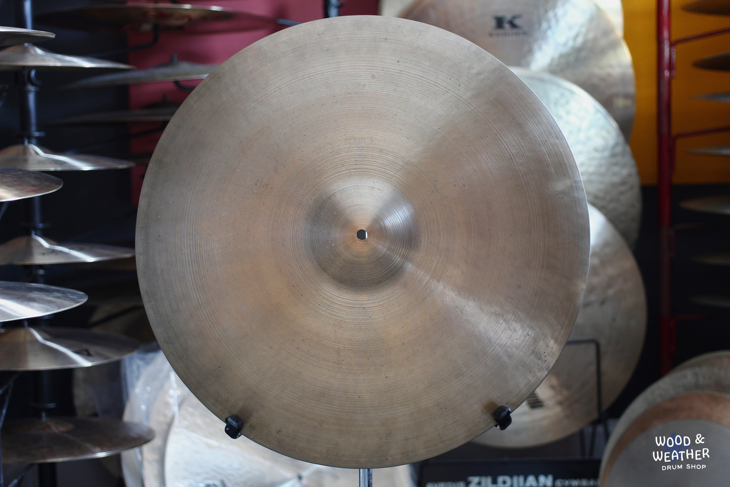 1950s A. Zildjian 20" Small Stamp Bounce Ride Cymbal 1625g