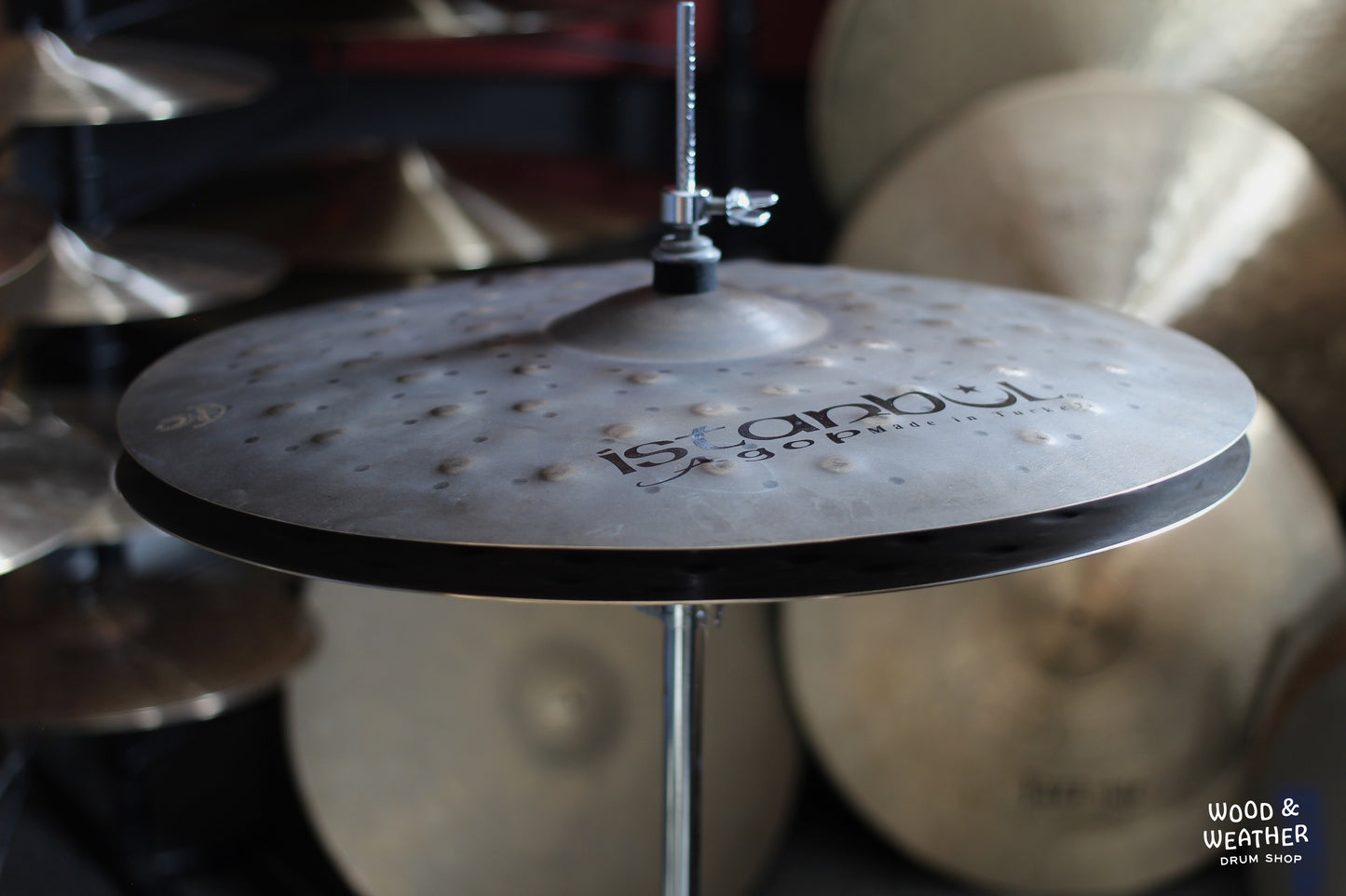 Istanbul Agop 17" Xist Dry Dark Hi-Hat Cymbals 1075/1590g