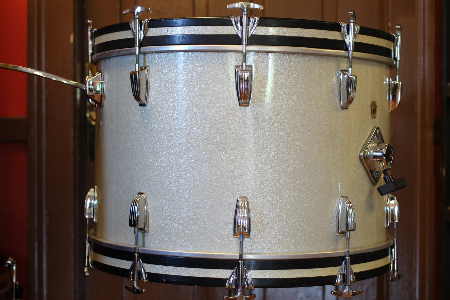 1969 Ludwig Super Classic in Silver Sparkle 14x22 16x16 9x13