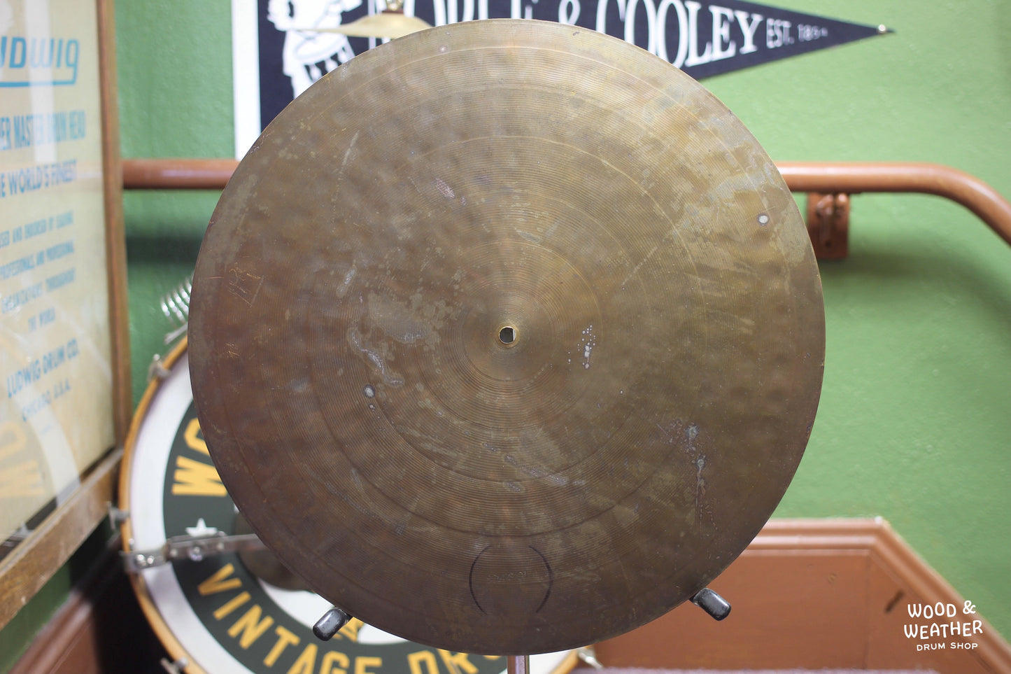 Vintage Solaris 01 20" Flat Ride Cymbal 1820g