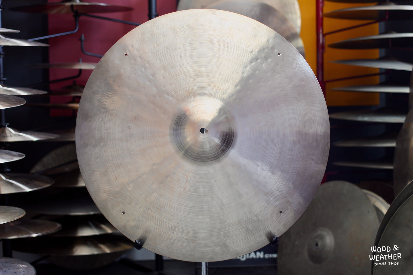 Jesse Simpson Cymbals 60s A. Zildjian 20" Reworked Ride Cymbal 2382g