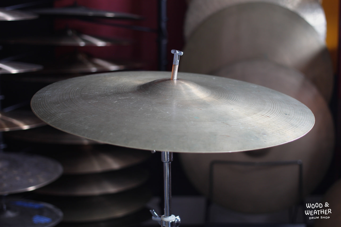 1960s A. Zildjian 18" Crash Cymbal 1510g