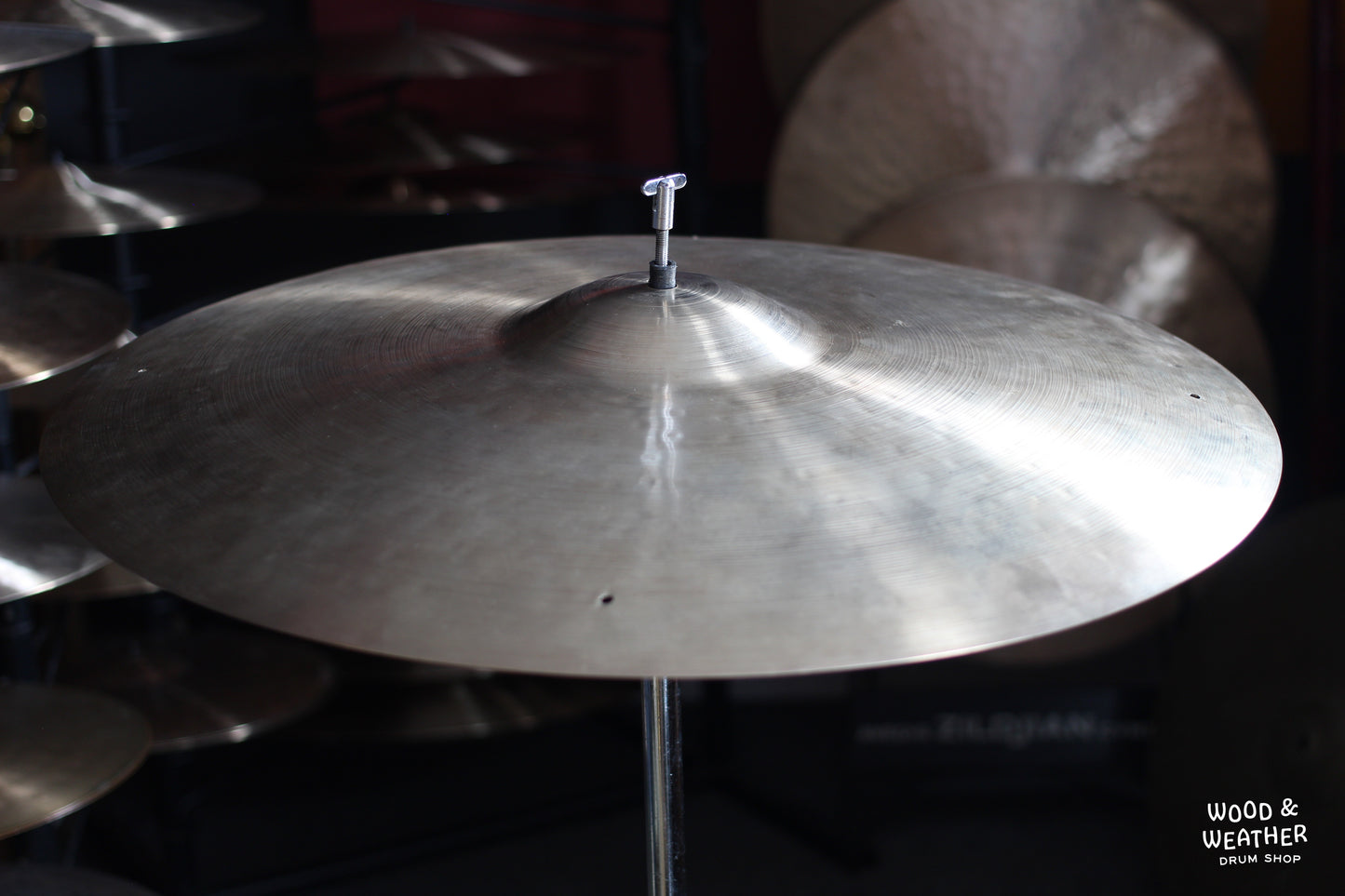 Jesse Simpson Cymbals 60s A. Zildjian 20" Reworked Ride Cymbal 2382g