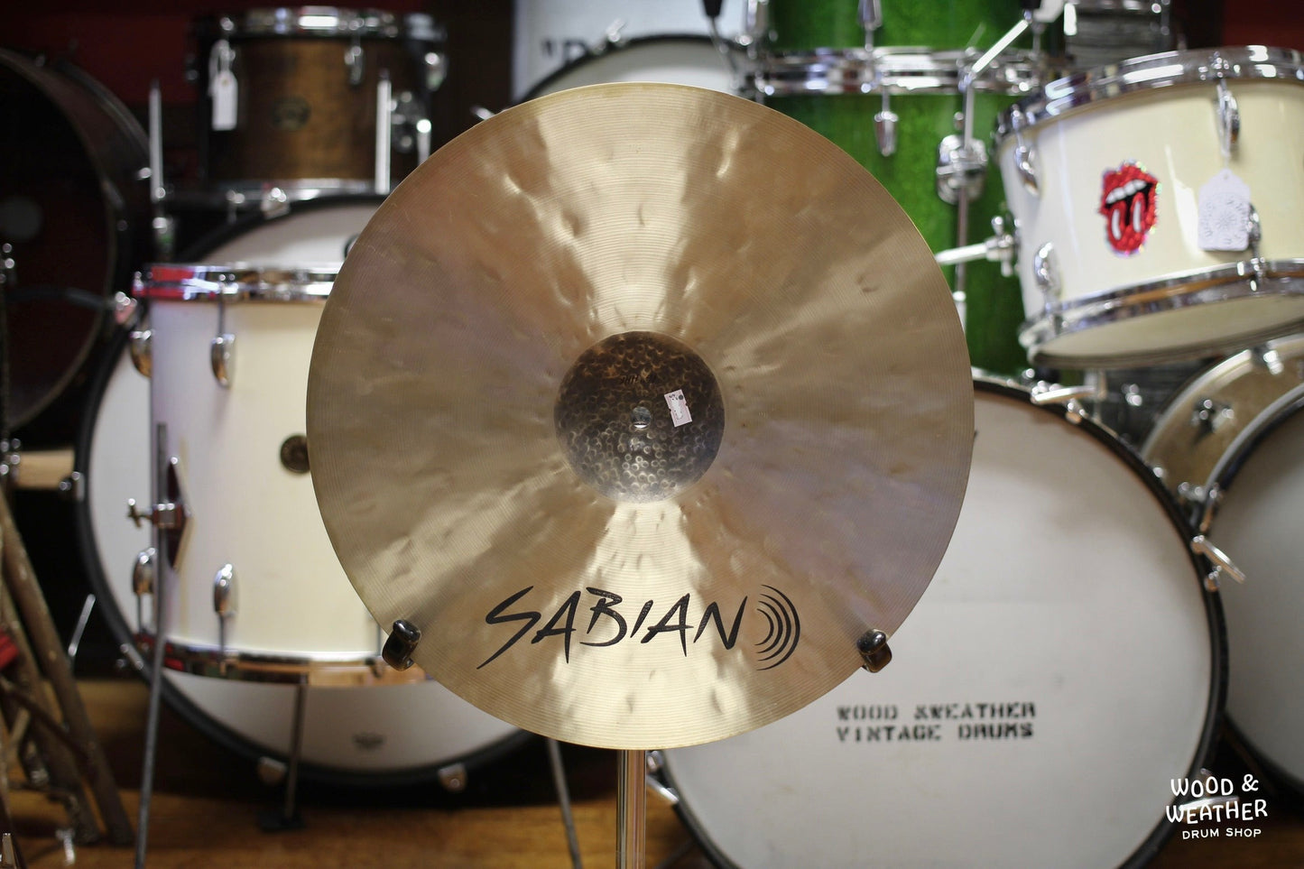 Used Sabian 16" Prototype HHX Crash Cymbal 926g