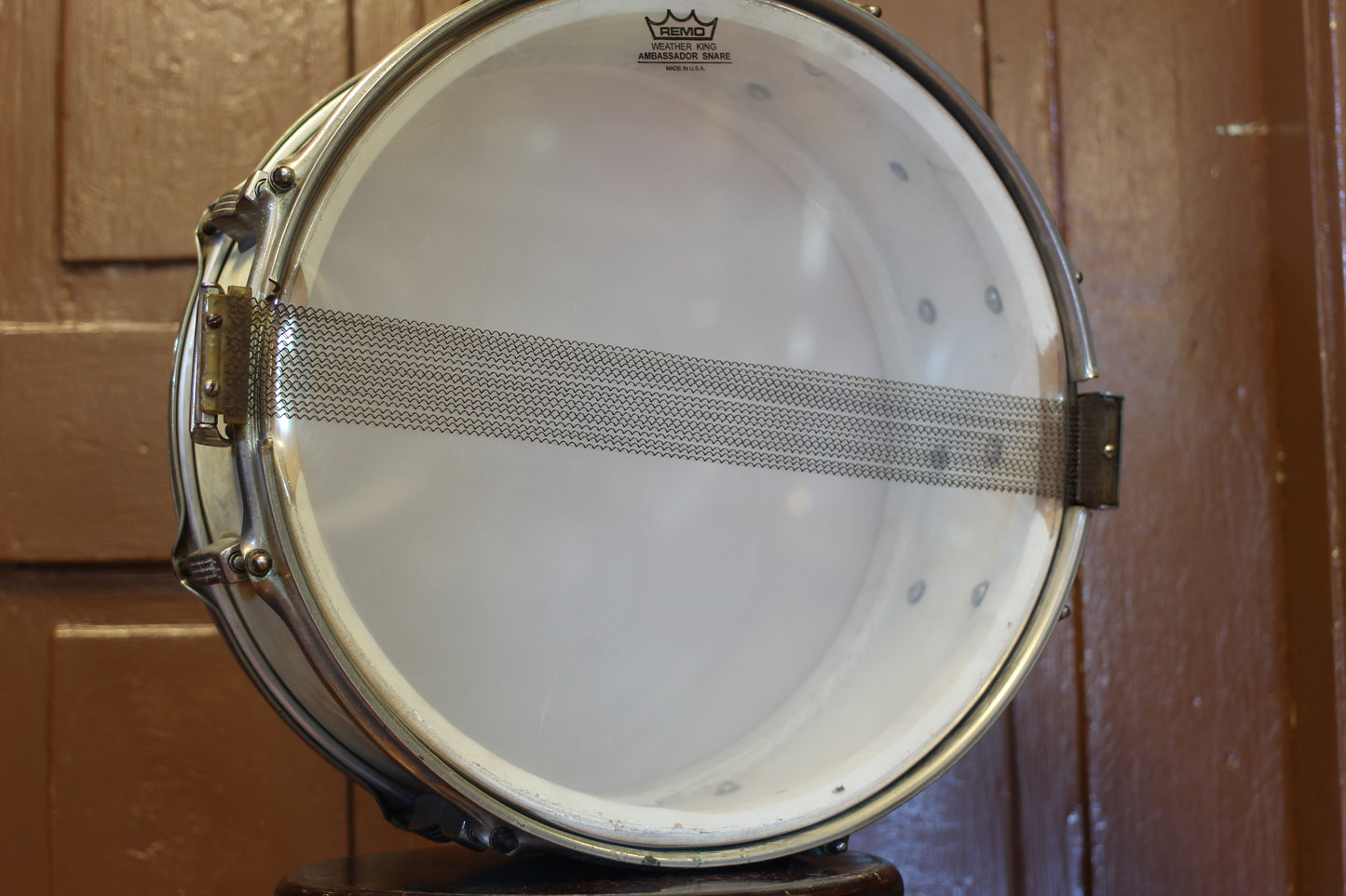 1940's WFL Super Classic Snare Drum 5.5"x14" in White Marine Pearl