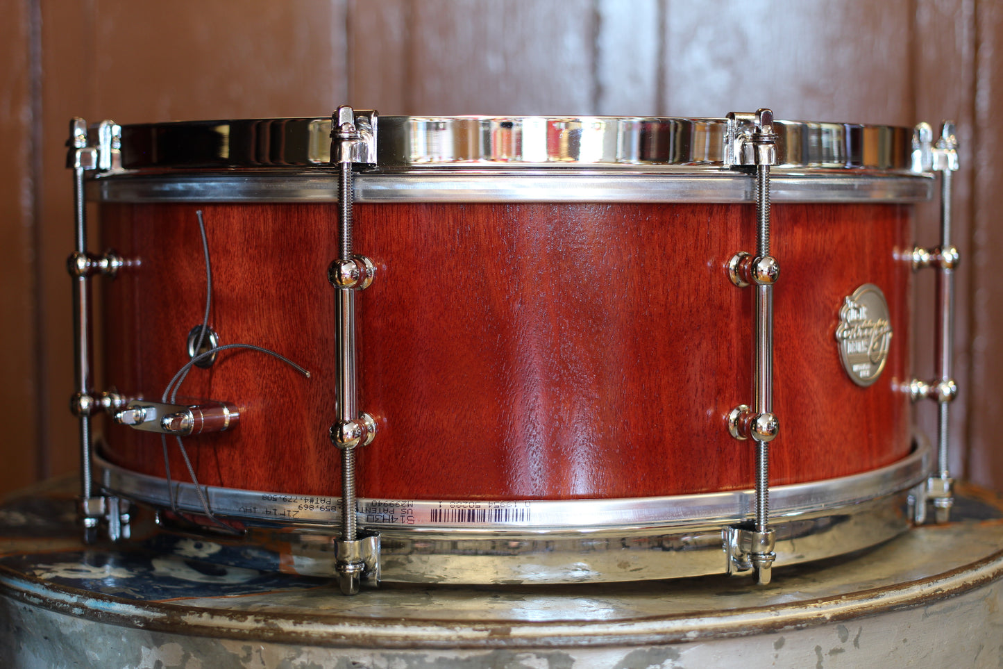 Doc Sweeney 5.5"x14" Makore Stave Snare Drum