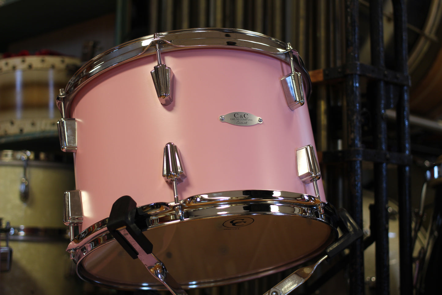 C&C Drum Company Gladstone in Shell Pink 14x22 16x16 9x13