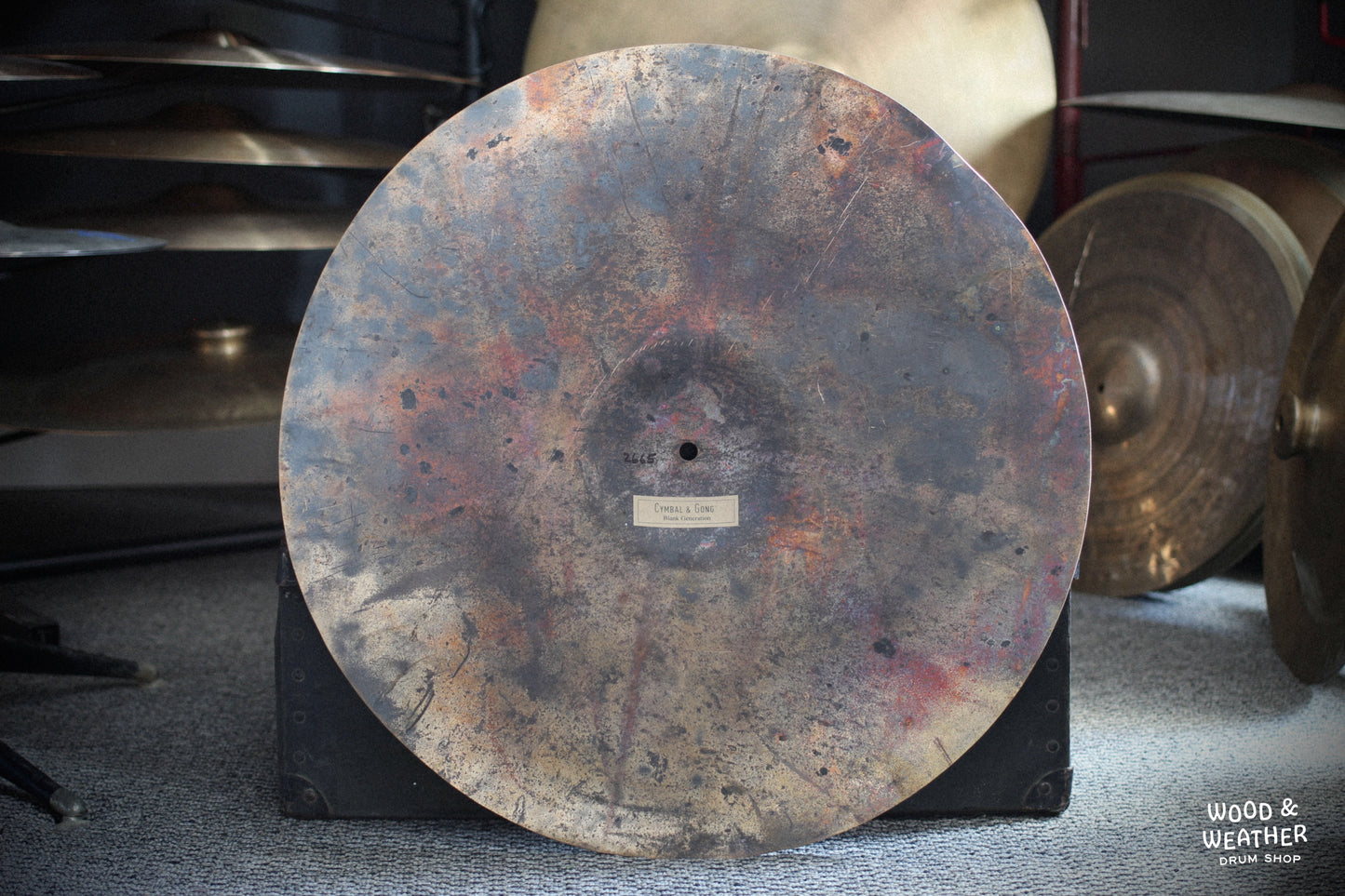 Cymbal & Gong 22" Blank Generation Cymbal 2665g