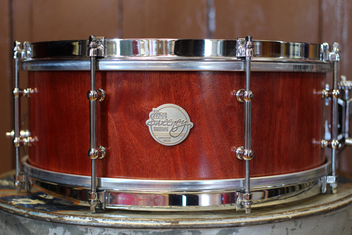 Doc Sweeney 5.5"x14" Makore Stave Snare Drum