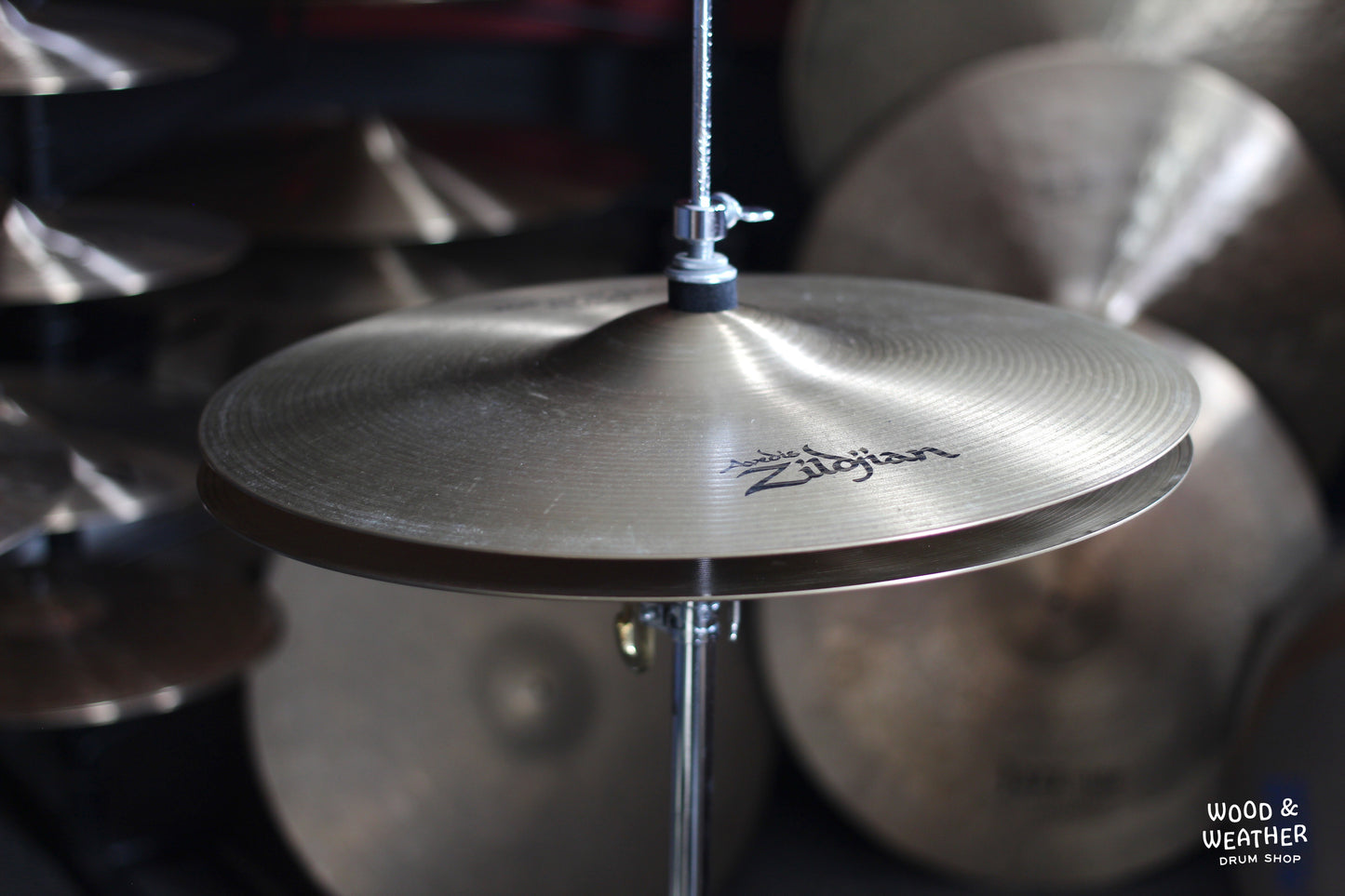 1996 Zildjian 14" A New Beat Hi-Hat Cymbals 1055/1420g