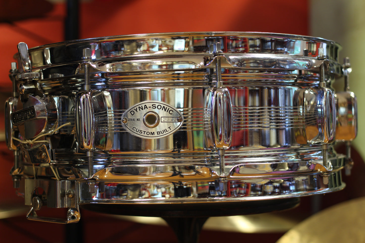 1960's Rogers 5"x14" Dynasonic Snare Drum 7-Line