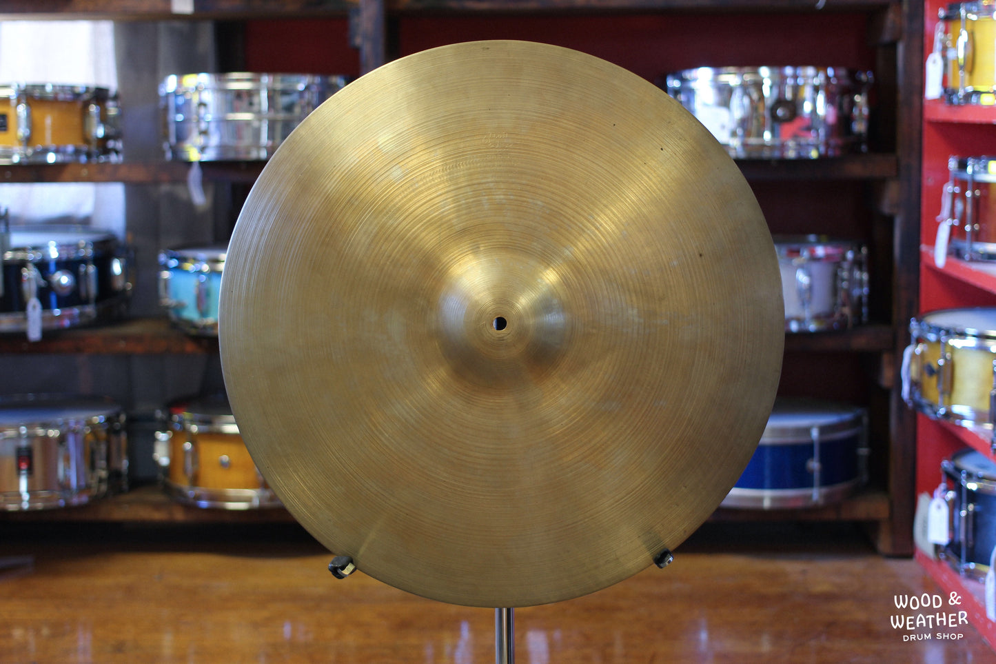 1950s A. Zildjian 20" "Large Stamp" Ride Cymbal 2243g