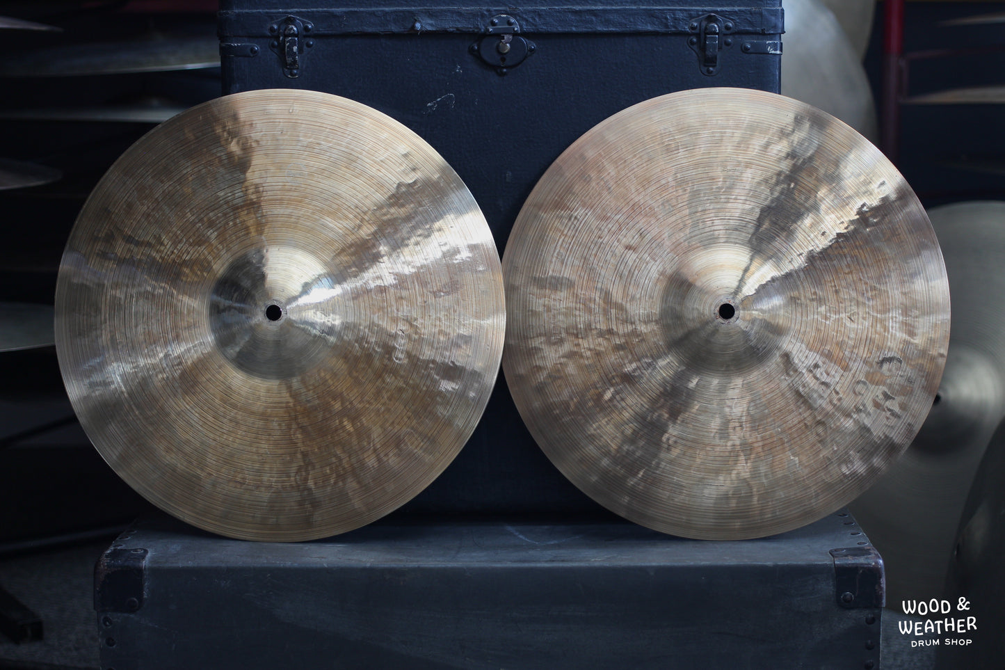 Byrne 14" Prototype Hi-Hat Cymbals 893/951g