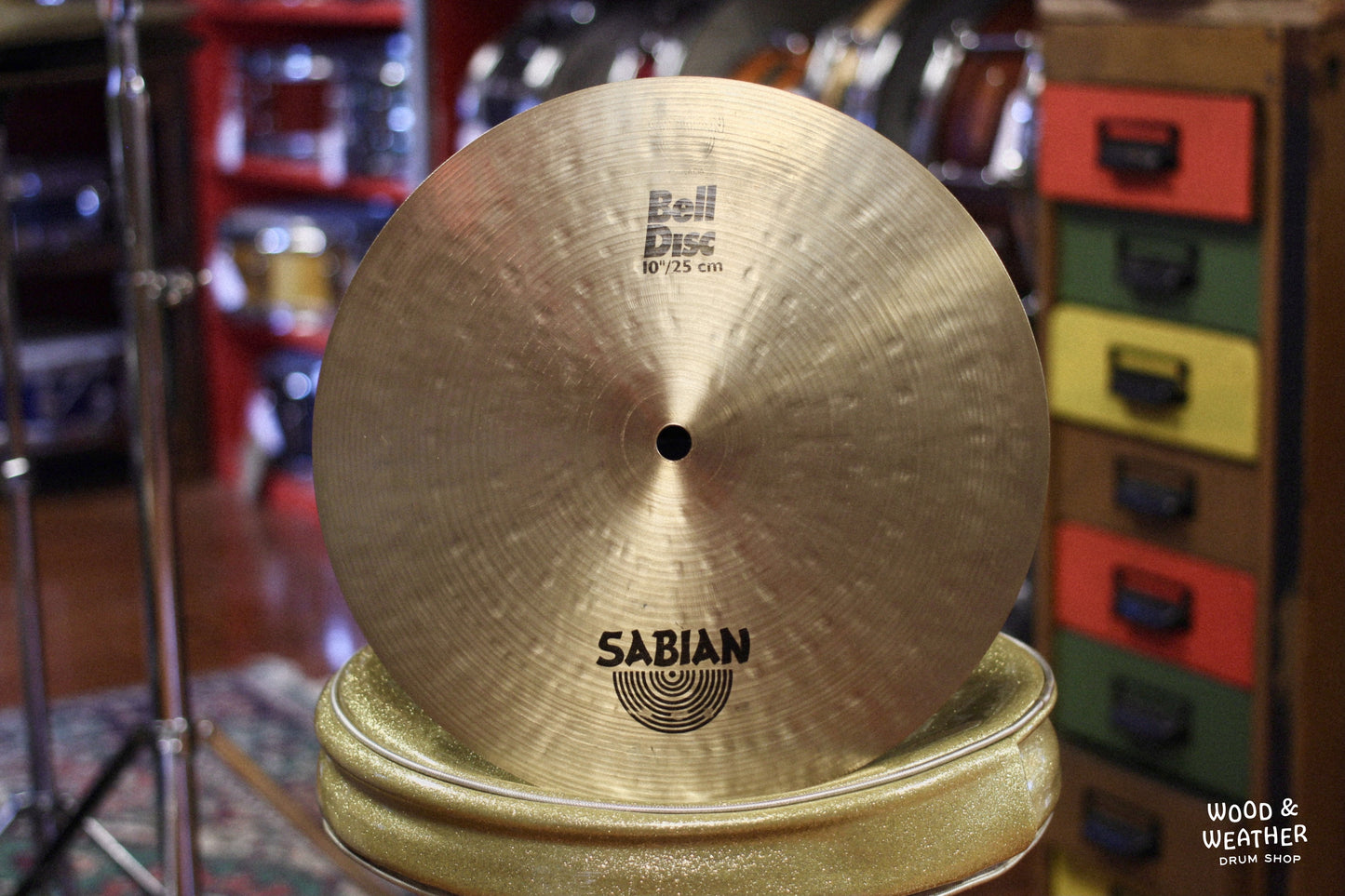 Used Sabian 10" Bell Disc Cymbal 1520g