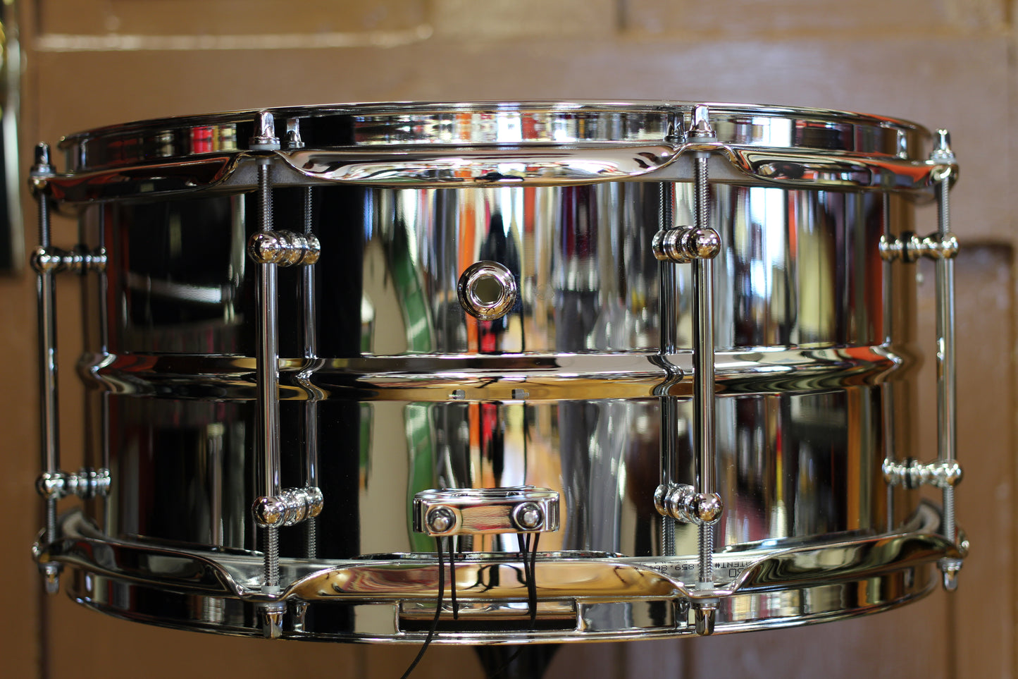 Standard Drum Company 6.5"x14" Chrome over Brass Snare Drum
