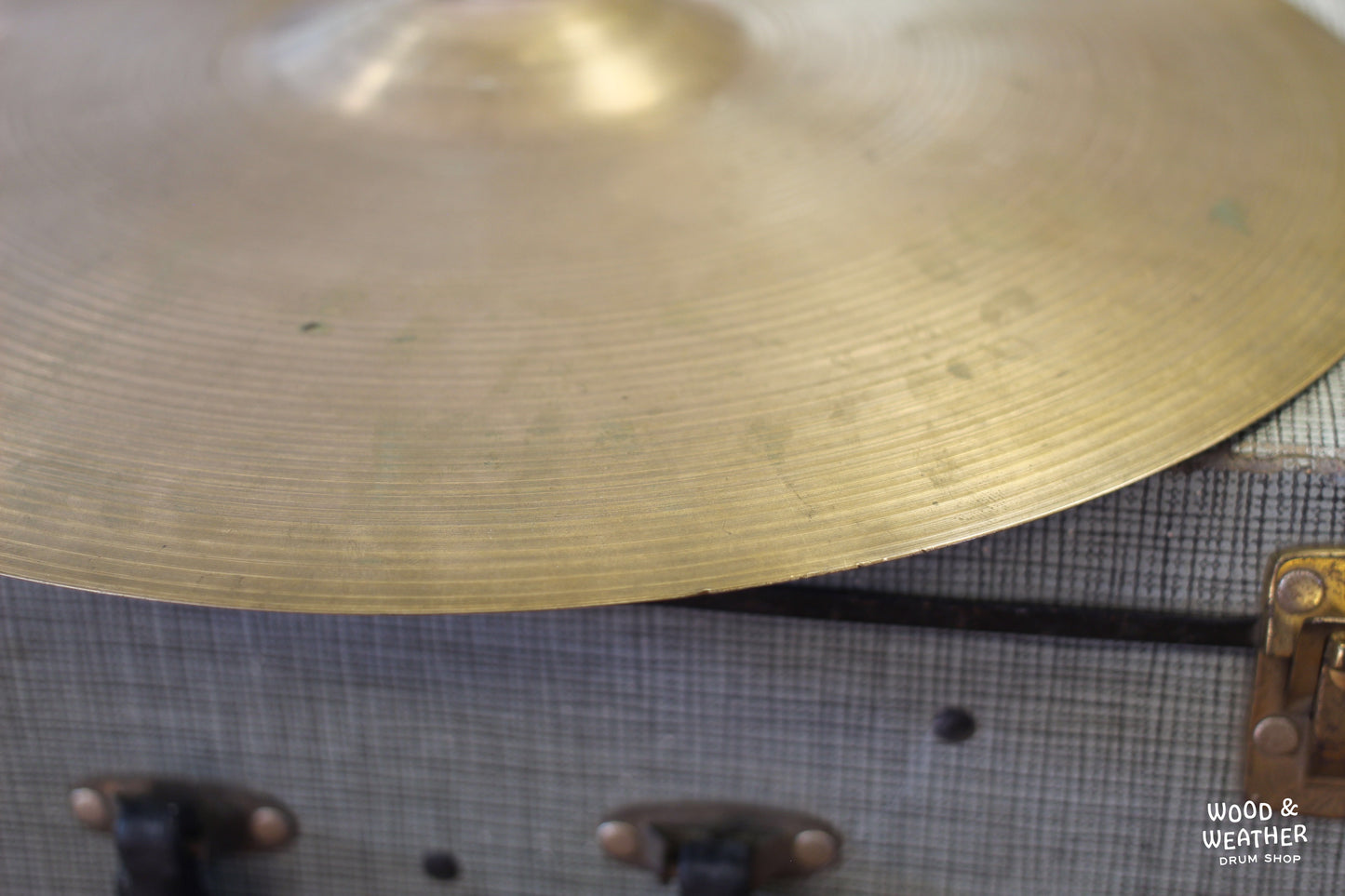 1950s A. Zildjian 15" "Small Stamp" Hi-Hat Cymbals 950/970g