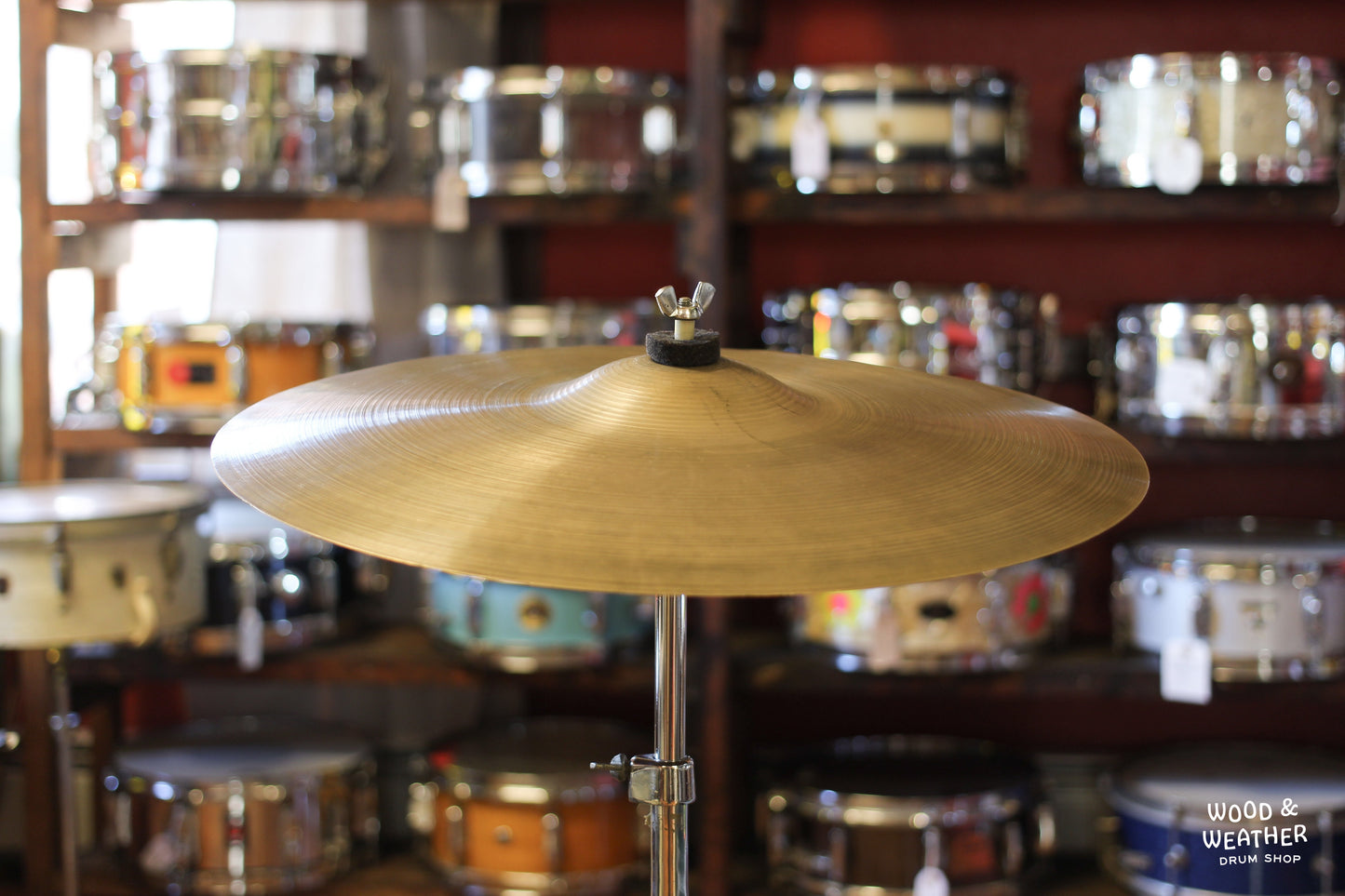 1960s A. Zildjian 18" Thin Crash Cymbal 1515g