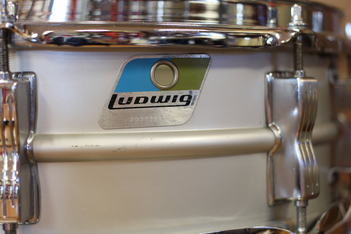 1980's Ludwig 5"x14" Acrolite Snare Drum Serial # 2038254
