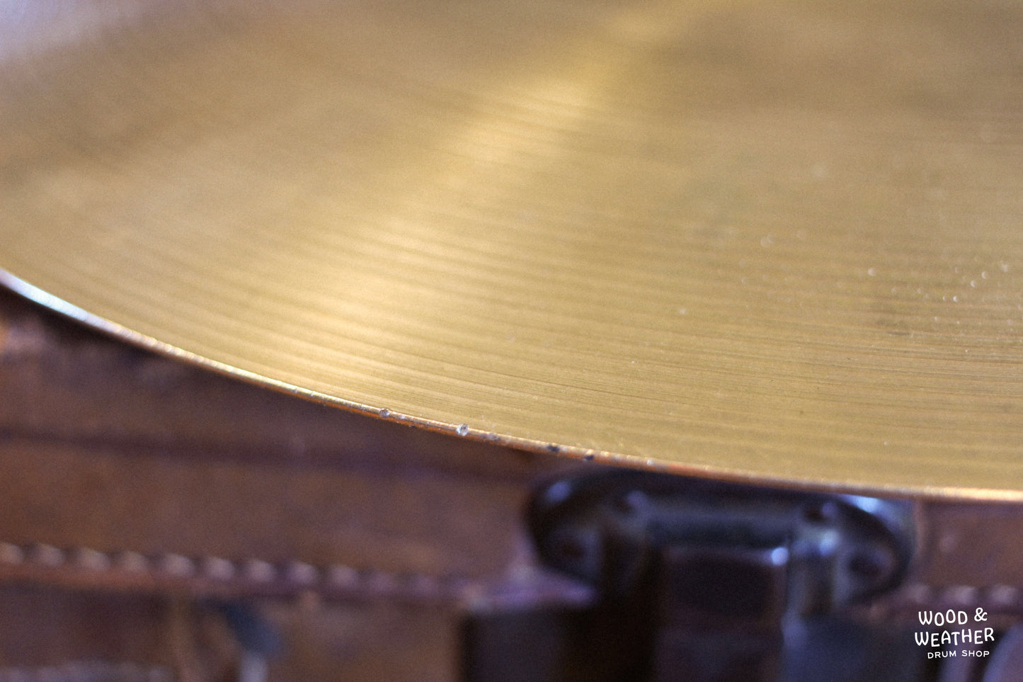 1970s A. Zildjian 15" Single Hi-Hat Cymbal 1634g