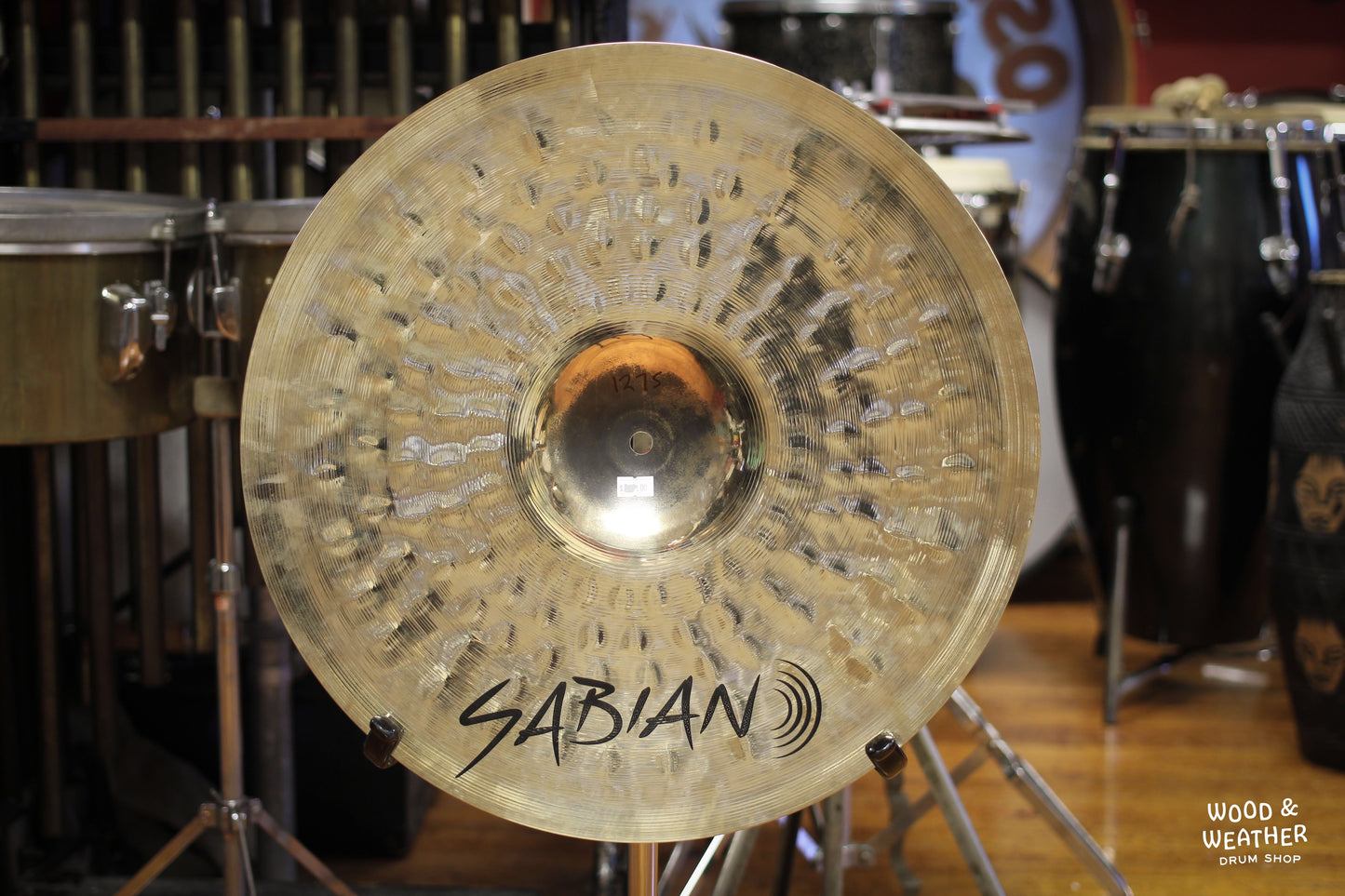 Used Sabian 18" HHX Thin Crash Cymbal 1275g